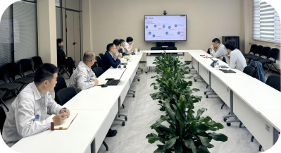 董事长、总经理应思斌赴江苏公司调研兴福电子与今年会二期项目推进情况